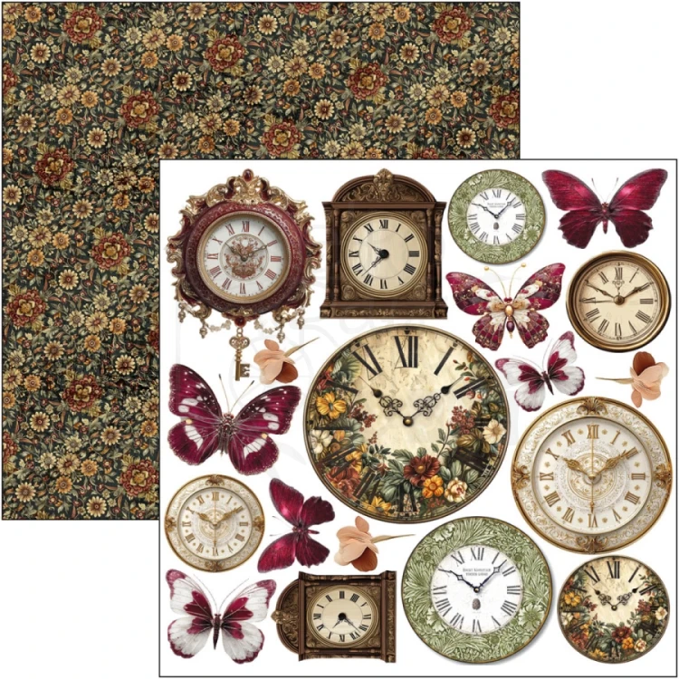 Zestaw papierów do scrapbookingu 15x15 Book Lovers CBQE091 24 arkusze Ciao Bella