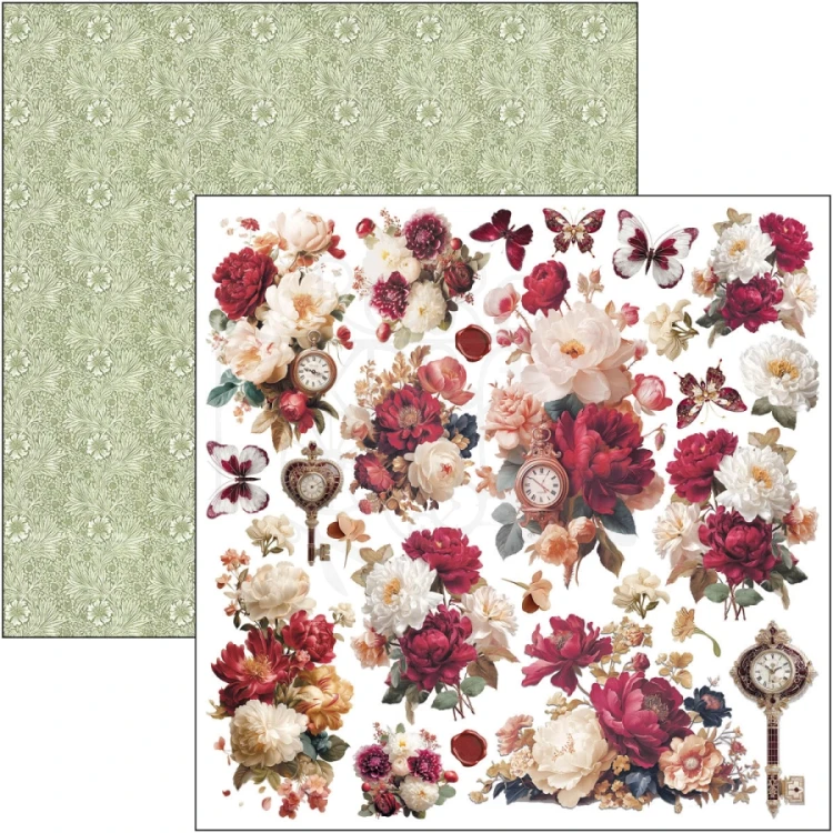 Zestaw papierów do scrapbookingu 30x30 Book Lovers CBT091 8 arkuszy Ciao Bella