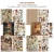 Zestaw A4 Junk Journal &amp; Ephemera Book The Last Mystery 32 arkusze CBB017 Ciao Bella