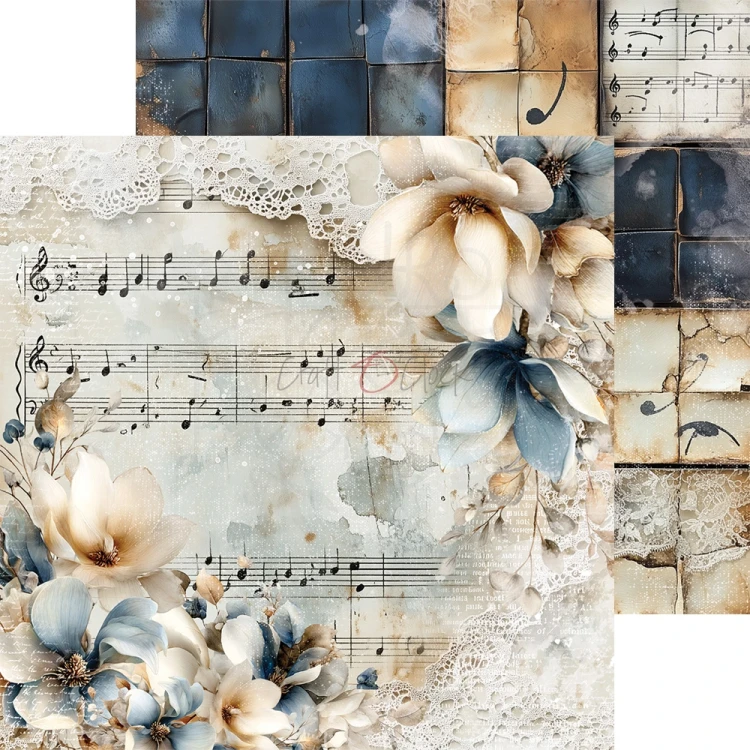 Zestaw papierów do scrapbookingu 20x20 Melody of My Soul CC-F42-MMS-07 Craft O'Clock