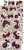 Zestaw dodatków 15x30 Plum &amp; Caramel Flowers &amp; More CC-C80-PC-11 Craft O'Clock