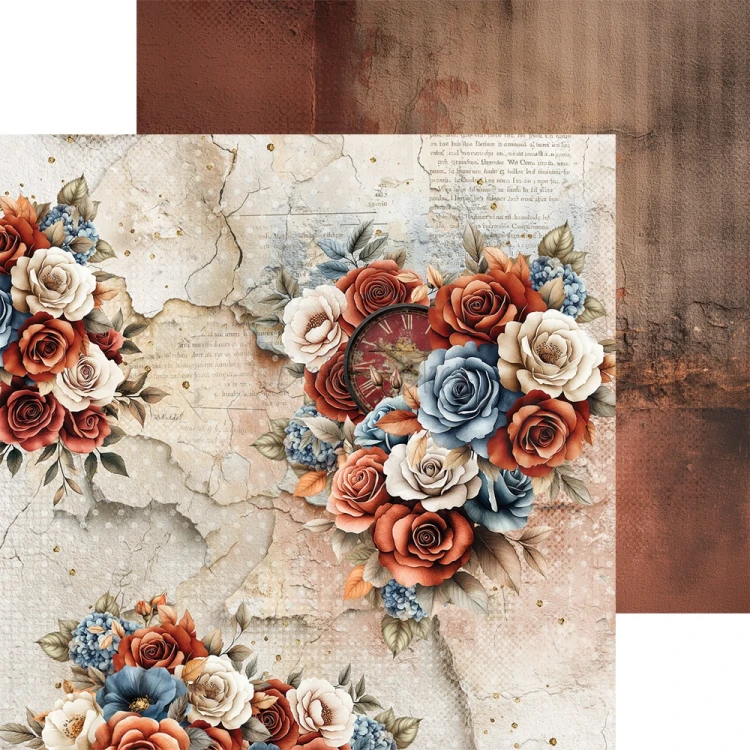 Zestaw papierów do scrapbookingu 20x20 Timeless Grace CC-C81-TG-07 Craft O'Clock