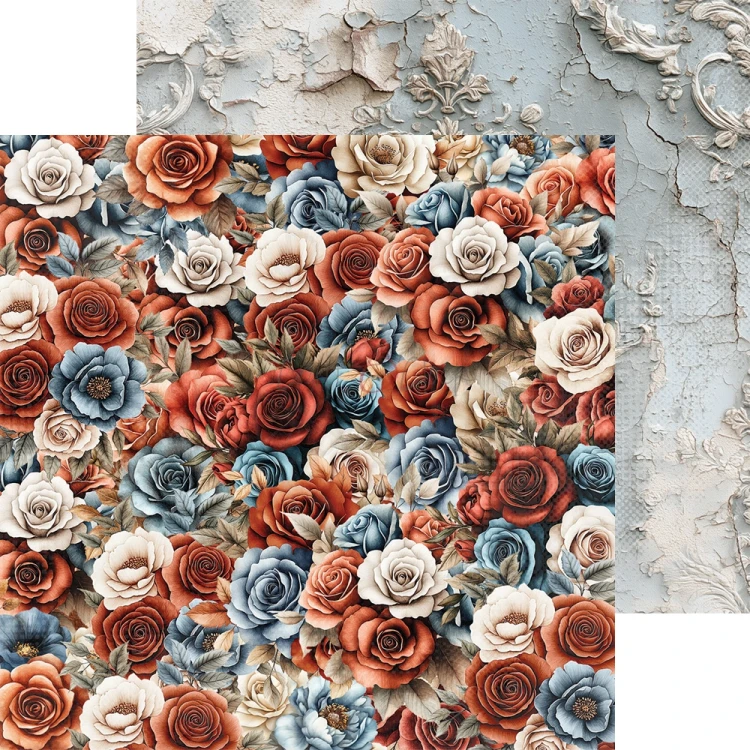Zestaw papierów do scrapbookingu 20x20 Timeless Grace CC-C81-TG-07 Craft O'Clock