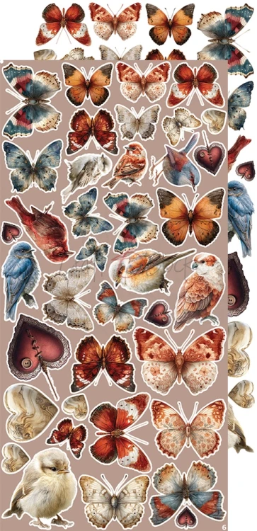 Zestaw dodatków 15x30 Timeless Grace Flowers &amp; More CC-C81-TG-11 Craft O'Clock
