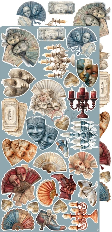 Zestaw dodatków 15x30 Timeless Grace Timeless CC-C81-TG-12 Craft O'Clock