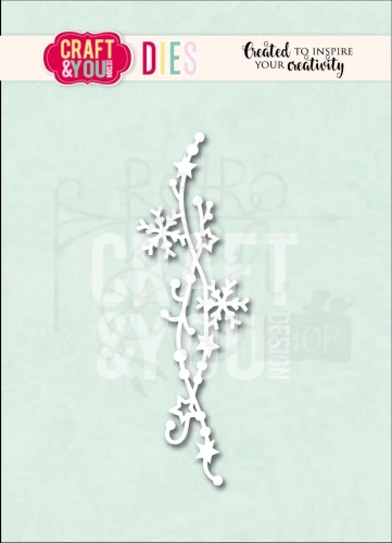 Wykrojnik Zimowy zawijas Magdy CW385 Craft&amp;You Design