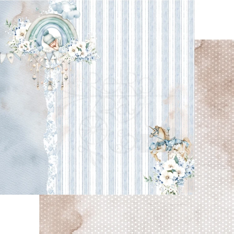 Zestaw papierów do scrapbookingu 30x30 The Baby - AA-BABY-07 Alchemy of Art