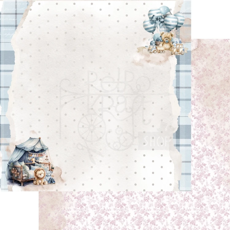Zestaw papierów do scrapbookingu 20x20 The Baby - AA-BABY-08 Alchemy of Art