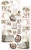 Zestaw papierów 15x30 dodatki do samodzielnego wycięcia The Baby - GIRL AA-BABY-11 Alchemy of Art