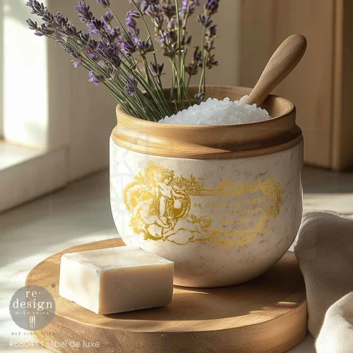 Rub-on decor transfer Kacha Label De Luxe 2 arkusze 680411 Prima