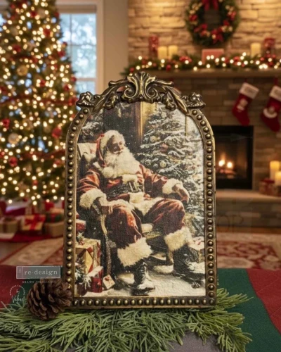 Papier fiber do decoupage A4 Silent Night Stories 678265 Prima