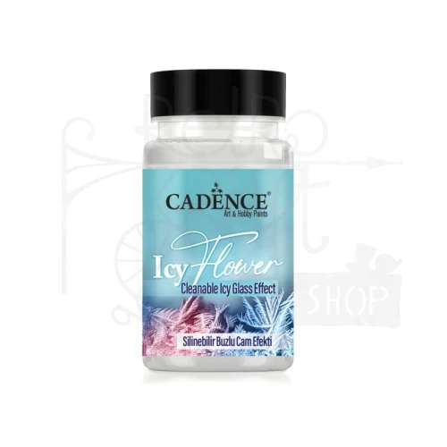 Farba dekoracyjna efekt oszronionego szkła Icy Flower 90ml Cadence