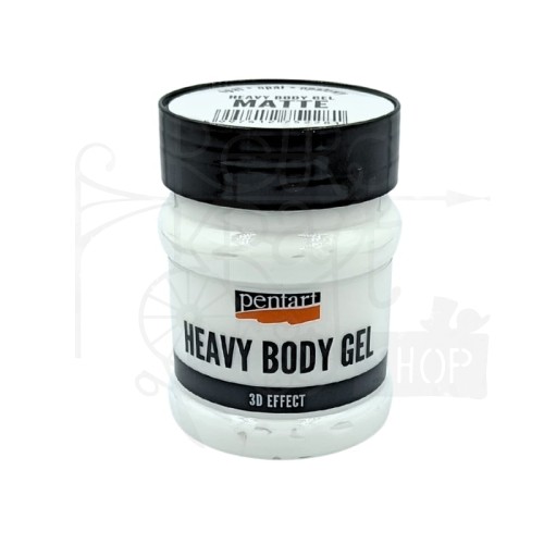 Pasta heavy body żel matowy opalizujący 230ml 28161 Pentart