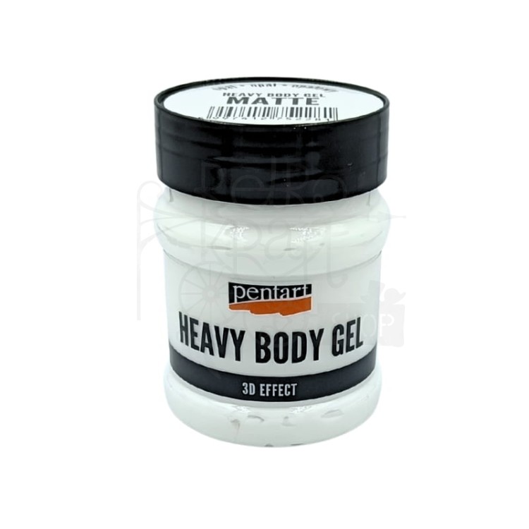 Pasta heavy body żel matowy opalizujący 230ml 28161 Pentart