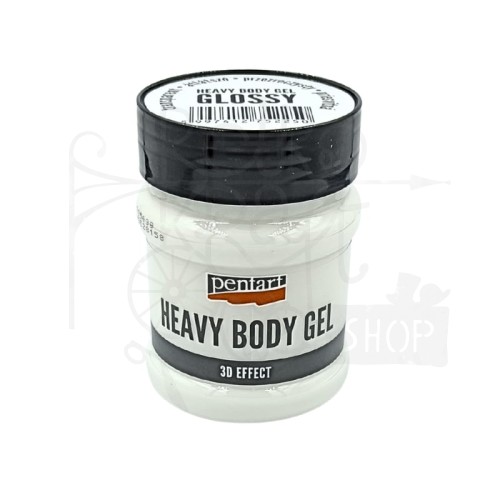 Pasta heavy body żel błyszczący transparentny 230ml 28158 Pentart