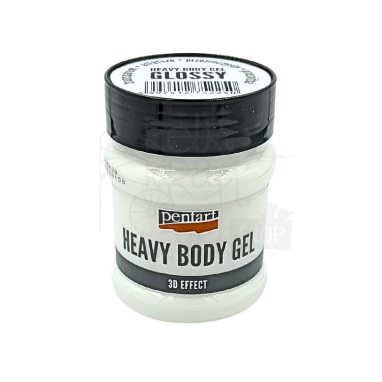 Pasta heavy body żel błyszczący transparentny 230ml 28158 Pentart