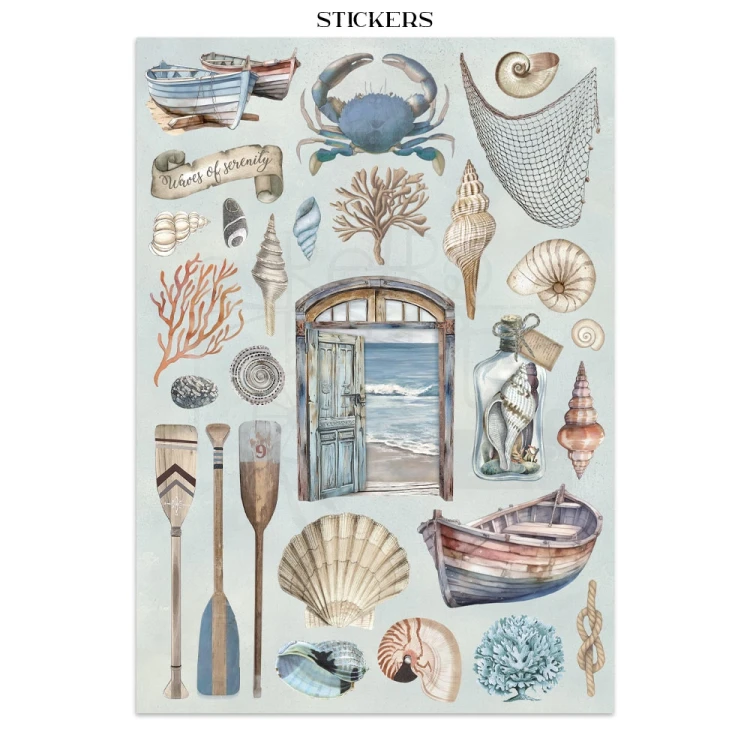 Junk Journal Silent Sea SBJK13 Stamperia