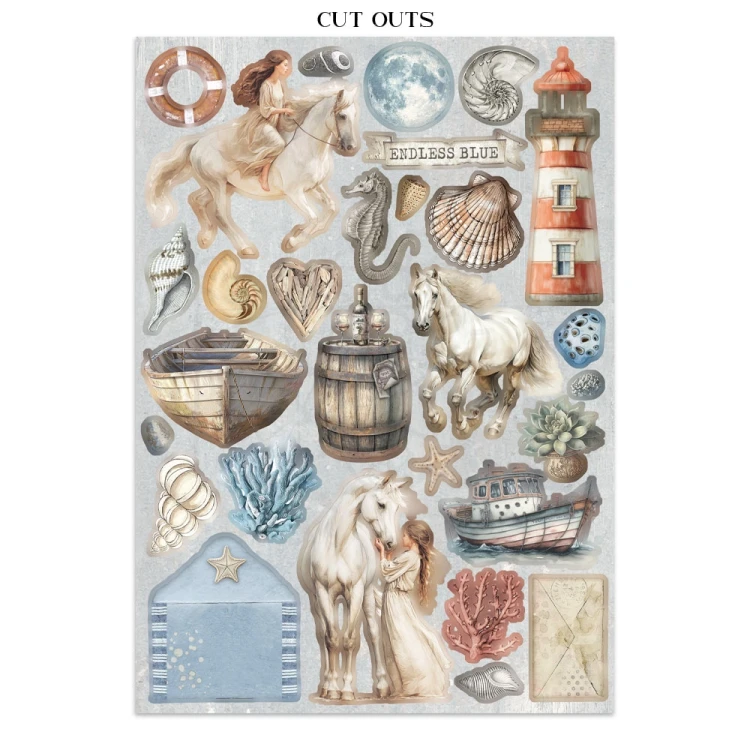 Junk Journal Silent Sea SBJK13 Stamperia