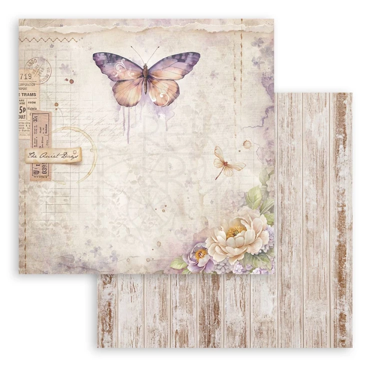 Zestaw papierów do scrapbookingu 20x20 Quiet Days SBBS134 Stamperia
