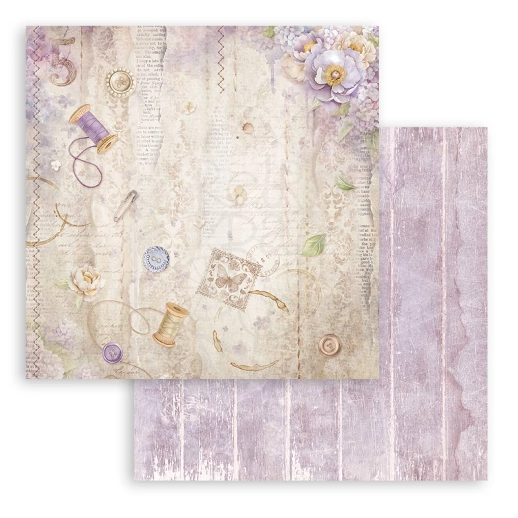 Zestaw papierów do scrapbookingu 20x20 Quiet Days SBBS134 Stamperia