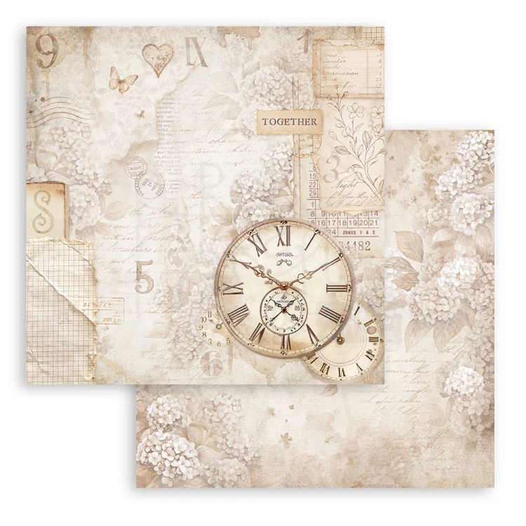 Zestaw papierów do scrapbookingu 20x20 Quiet Days SBBS134 Stamperia