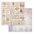 Zestaw papierów do scrapbookingu 20x20 Quiet Days SBBS134 Stamperia