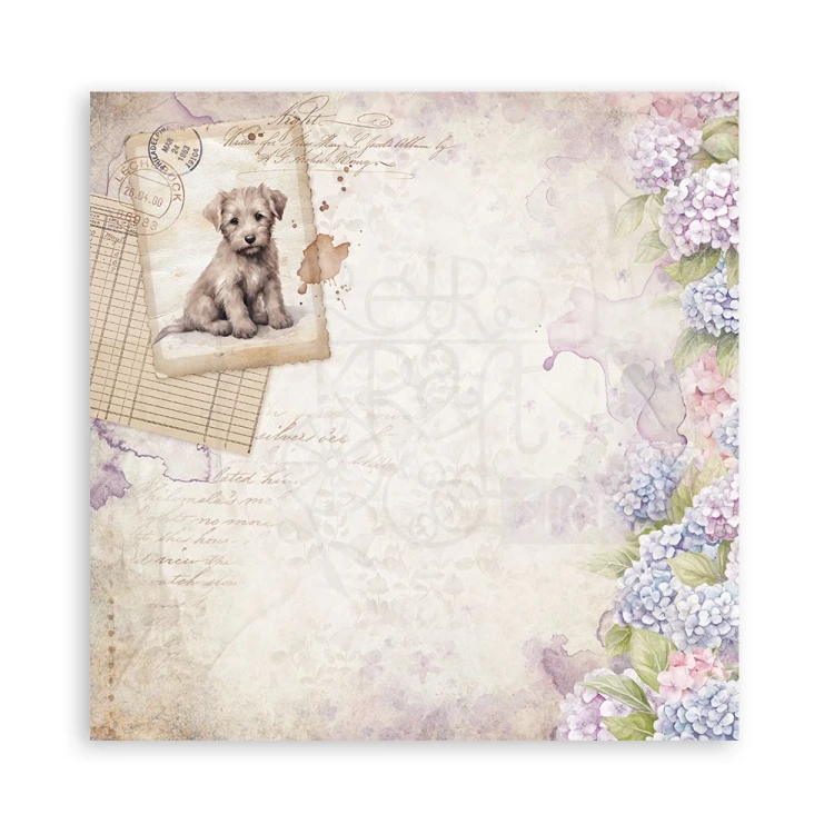 Zestaw papierów jednostronnych do scrapbookingu 20x20 Quiet Days 22 arkusze SBBSXB19 Stamperia