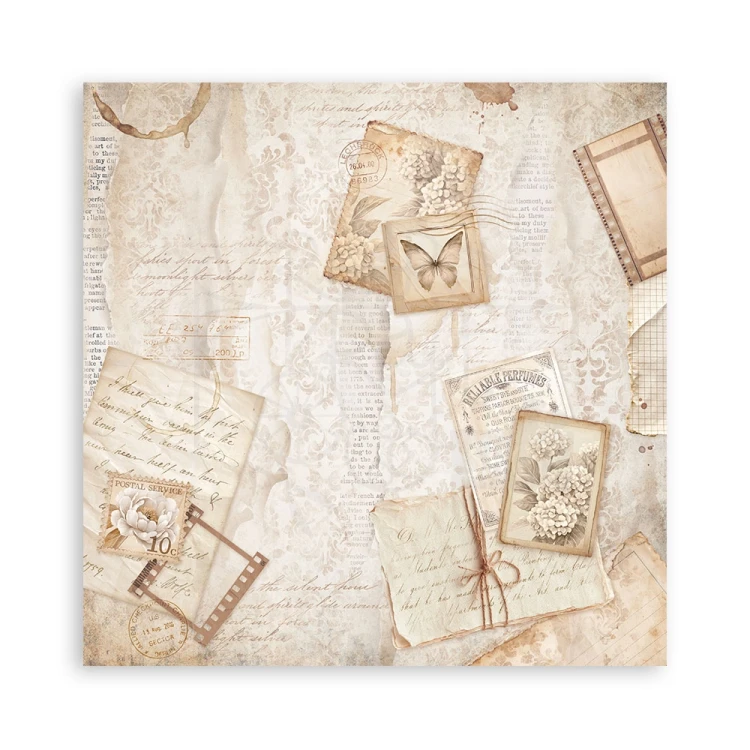 Zestaw papierów jednostronnych do scrapbookingu 20x20 Quiet Days 22 arkusze SBBSXB19 Stamperia