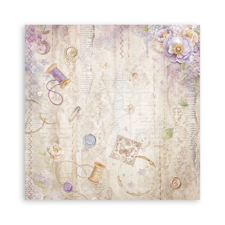Zestaw papierów jednostronnych do scrapbookingu 20x20 Quiet Days 22 arkusze SBBSXB19 Stamperia