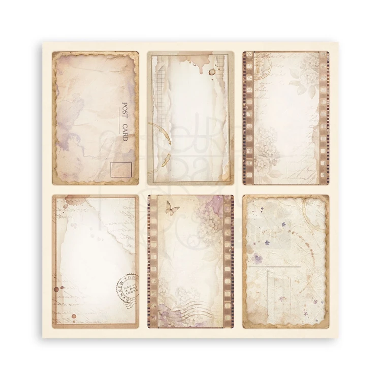 Zestaw papierów jednostronnych do scrapbookingu 20x20 Quiet Days 22 arkusze SBBSXB19 Stamperia