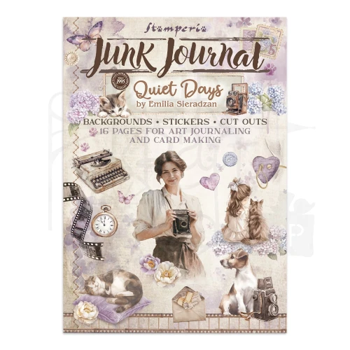 Junk Journal Quiet Days SBJK08 Stamperia