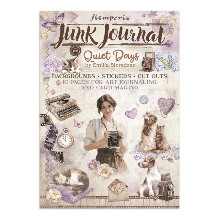 Junk Journal Quiet Days SBJK08 Stamperia