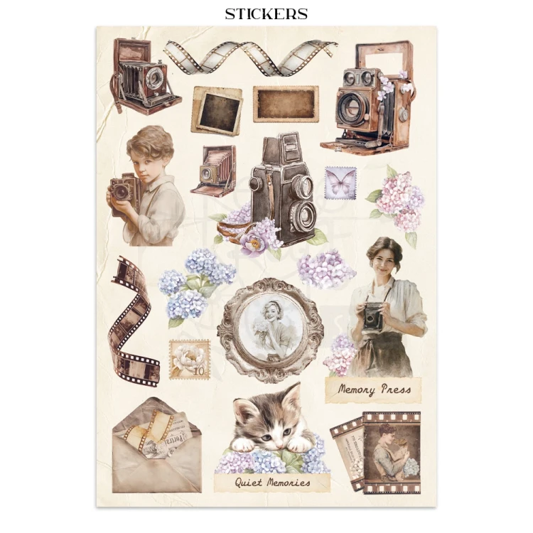 Junk Journal Quiet Days SBJK08 Stamperia