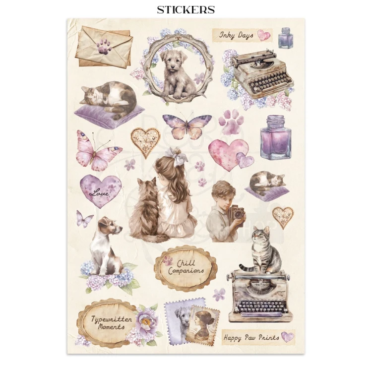 Junk Journal Quiet Days SBJK08 Stamperia