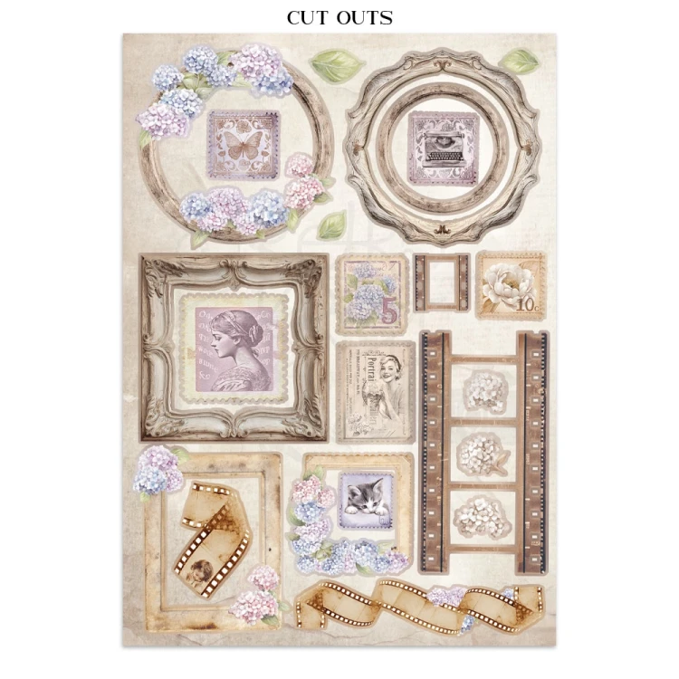 Junk Journal Quiet Days SBJK08 Stamperia