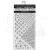 Szablon maska 12x25cm Quiet Days Miks plakietek KSTDL135 Stamperia