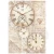 Papier ryżowy A6 Quiet Days 8 szt DFSA6X01 Stamperia