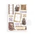 Papier washi A5 Quiet Days SBW26 Stamperia