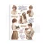 Papier washi A5 Quiet Days SBW26 Stamperia