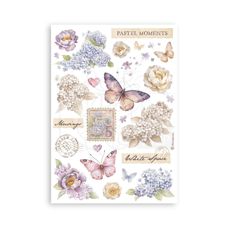 Papier washi A5 Quiet Days SBW26 Stamperia