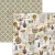 Zestaw papierów do scrapbookingu 30x30 Cabinet of Curiosities 12 arkuszy CBPM085 Ciao Bella