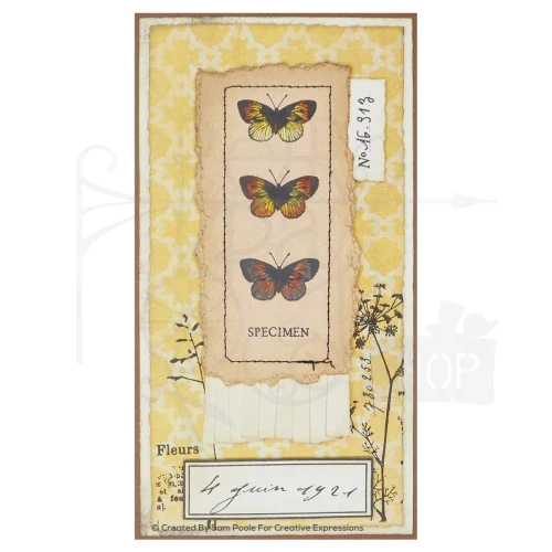 Stempel akrylowy Dates From The Past 34 elementy CEC959 Creative Expressions