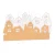 Wykrojnik Gnomes City domki kamieniczki MV-SS-434 Mundart Stempel