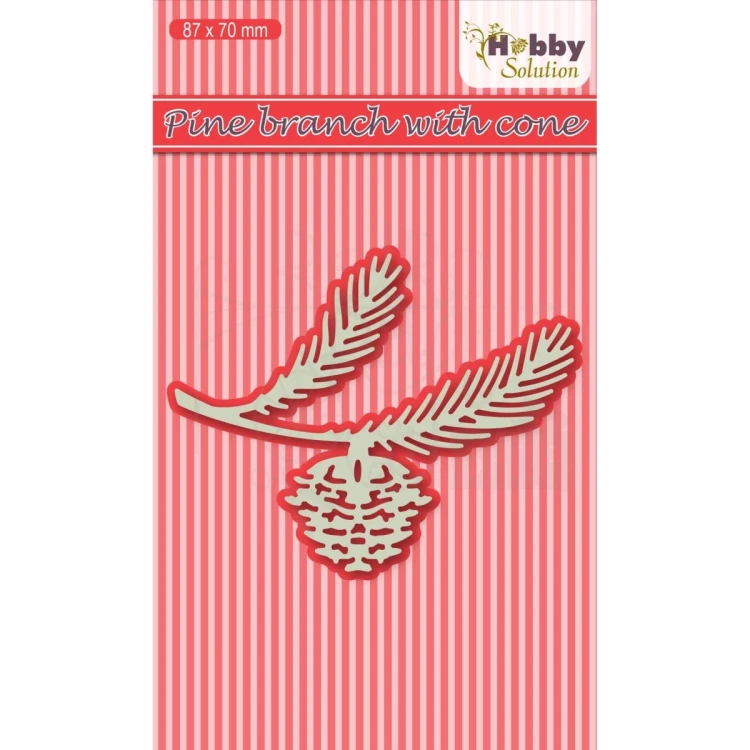 Wykrojnik Sosnowa gałązka i szyszka HSDJ021 Hobby Solution