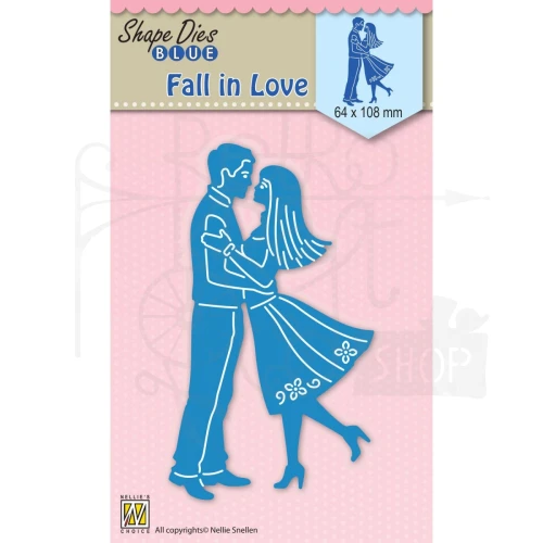 Wykrojnik Fall in Love - Zakochana para SDB031 Nellie's Choice