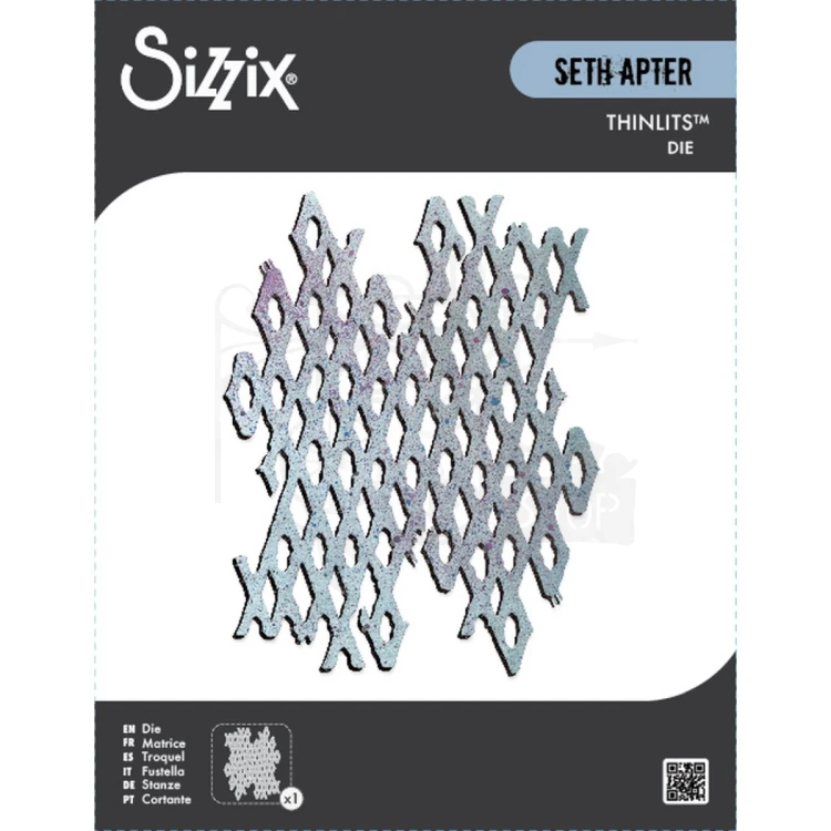 Wykrojnik Thinlits Die Diamond District by Seth Apter 667024 Sizzix