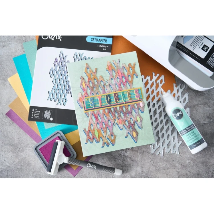 Wykrojnik Thinlits Die Diamond District by Seth Apter 667024 Sizzix