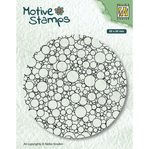Stempel akrylowy Bąbelki TXCS013 Nellie's Choice
