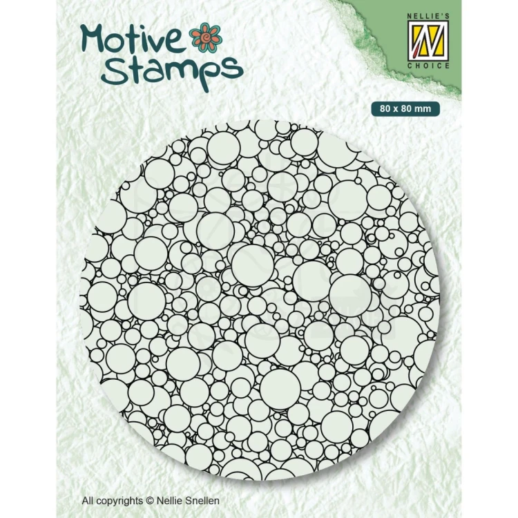 Stempel akrylowy Bąbelki TXCS013 Nellie's Choice