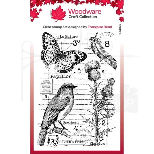 Stempel akrylowy Natura FRS1033 Woodware